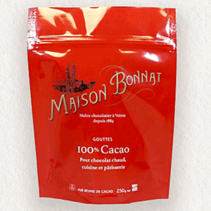 Bonnat Trinkschokolade Gouttes 100%