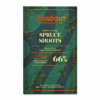 Standout Chocolate Dunkle Schokolade Spruce Shoots 66%