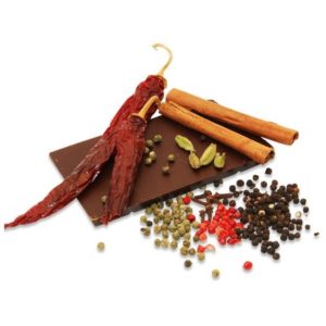 Schokolade mit Gewürzen
