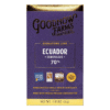 Goodnow Farms Dunkle Schokolade Ecuador Esmeraldas 70%