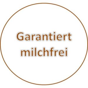 Schokolade garantiert milchfrei