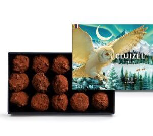 Cluizel Pralinenpackung Weihnachten Coffret Truffes Königreich der Sonnenwende