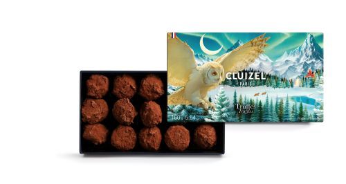 Cluizel Pralinenpackung Weihnachten Coffret Truffes Königreich der Sonnenwende