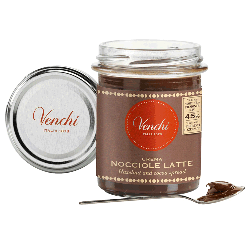 Venchi Nuss-Nougat-Creme Crema Nocciole Latte