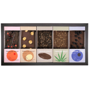 Tiroler Edle Zeig dich! zu fünft - Geschenkverpackung