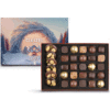 Cluizel Pralinenpackung Coffret Noir & Lait 'Wintermärchen" 335g