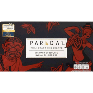 PARADAi Dunkle Schokolade Nakhon Si - Red Pod 70%