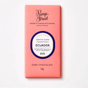 Pump Street Chocolate Dunkle Schokolade Hacienda Victoria 85%