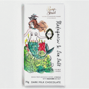Pump Street Chocolate Milchschokolade Madagascar & Sea Salt 55%