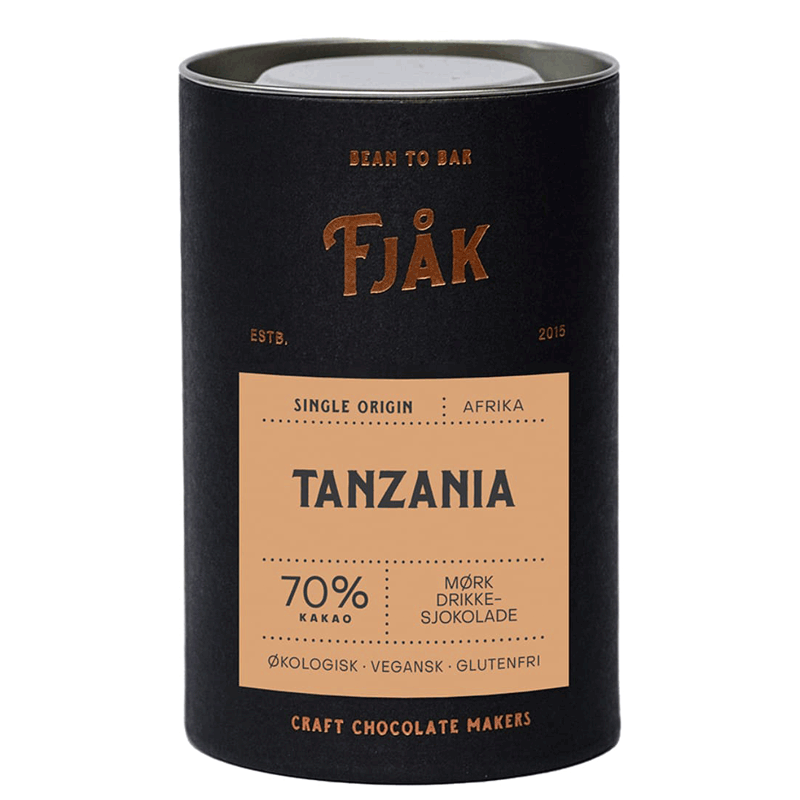 Fjak Bio-Trinkschokolade Tanzania 70%