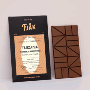 Fjak dunkle Schokolade Tanzania Cinnamon Fermented 70%