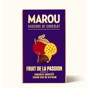 Marou Fruit de la Passion Enrobé de Chocoat Noir 65%