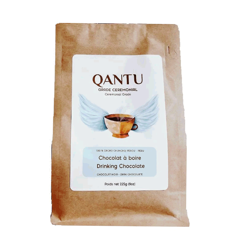 Qantu Drinking Chocolate Chuncho 100% Ceremonial Grade