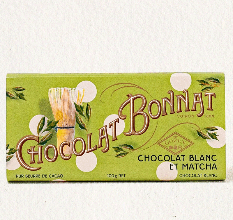Bonnat Chocolat Blanc et Matcha