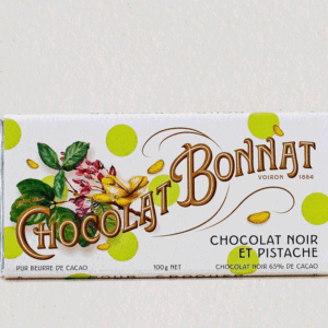 Bonnat Chocolat Noir 65% et Pistache