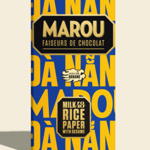 Marou Danang Milk Chocolate 48% Rice Paper with Sesame