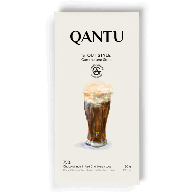Qantu Dunkle Schokolade Stout Style 75%