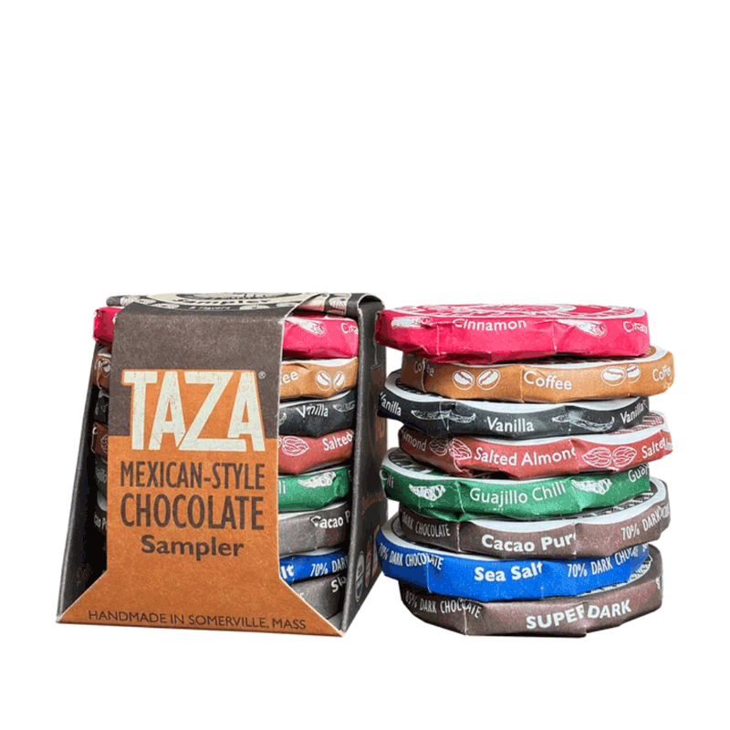 Taza Dunkle Bio-Schokolade Mexican Style Sampler